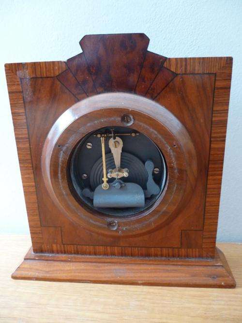 Genuine Art Deco Mantel Clock Frame. Awesome photo frame. Interesting marquetry.